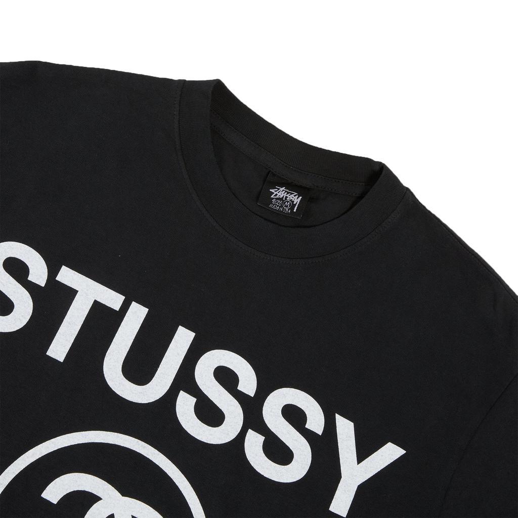 商品STUSSY|Stussy No. 4 Pigment Dyed Short Sleeve T-Shirt - men's,价格¥293,第4张图片详细描述