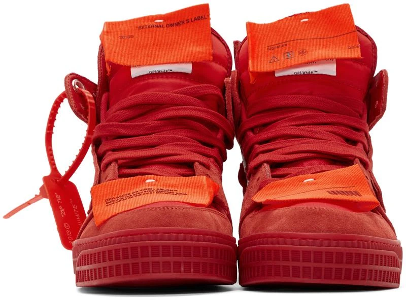 商品Off-White|Red Off Court Sneakers,价格¥3406,第2张图片详细描述