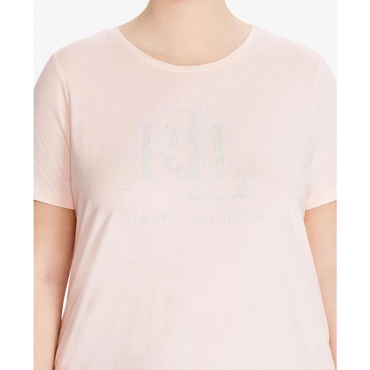 商品Ralph Lauren|Plus Size Logo T-Shirt,价格¥193,第5张图片详细描述