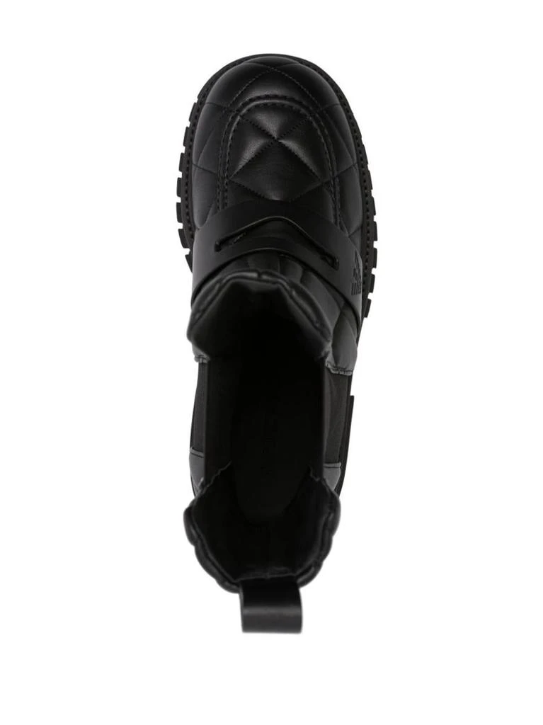 商品Emporio Armani|EA7 EMPORIO ARMANI Quilted chelsea boots,价格¥2163,第2张图片详细描述