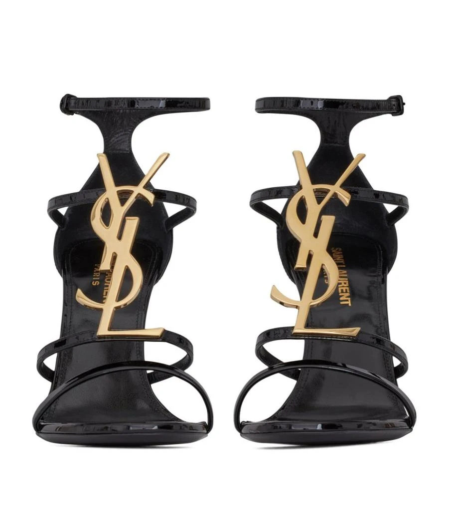 商品Yves Saint Laurent|Leather Cassandra Sandals 110,价格¥11473,第3张图片详细描述