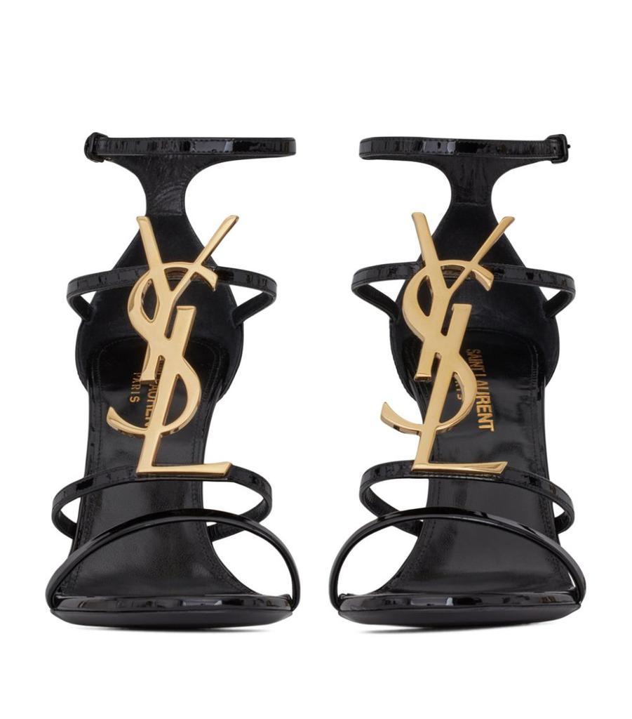 商品Yves Saint Laurent|Leather Cassandra Sandals 110,价格¥9829,第5张图片详细描述