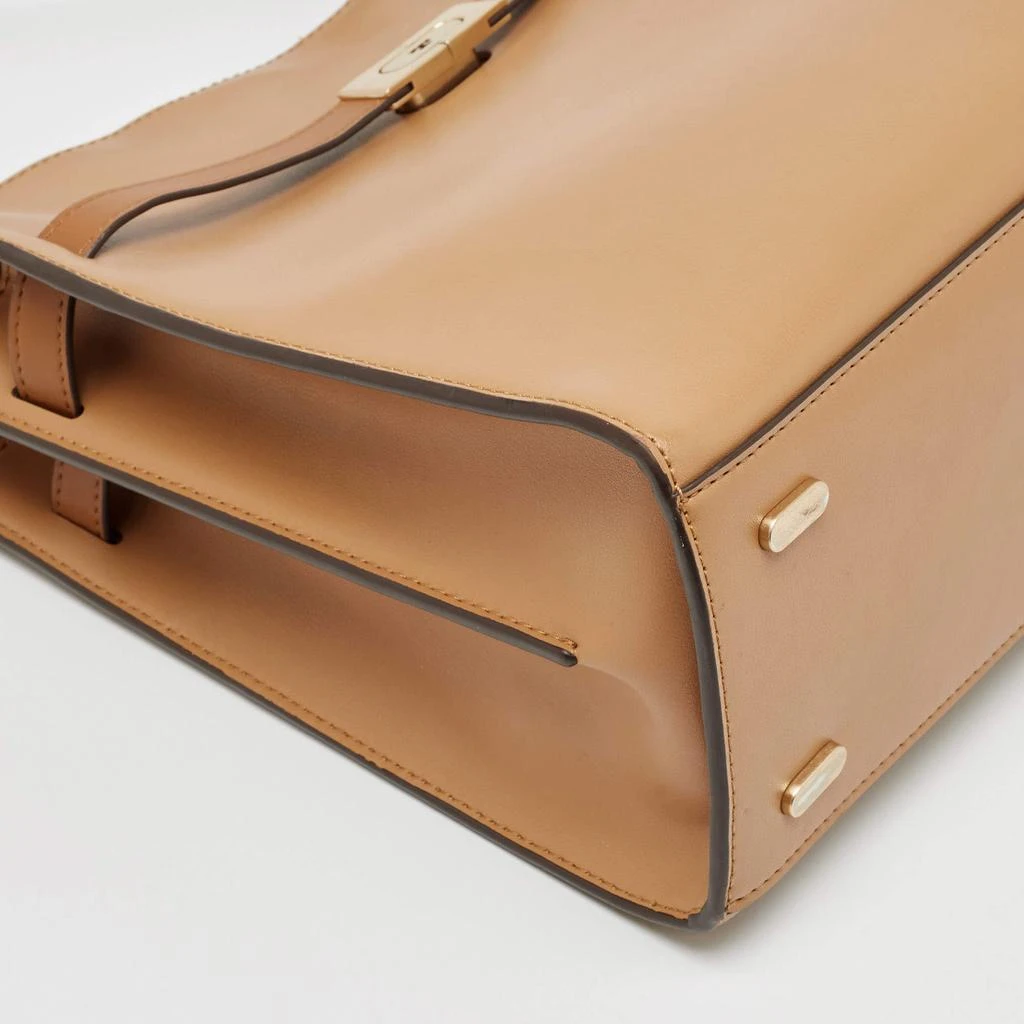 Tory Burch Brown Leather Lee Radziwill Double Bag 商品