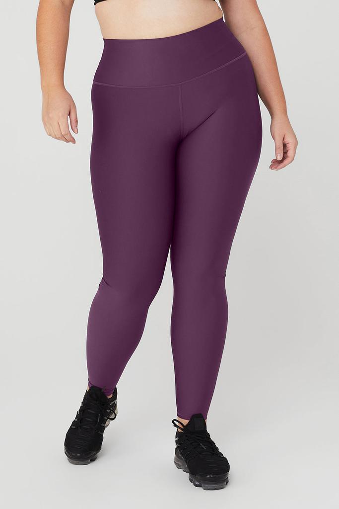 High-Waist Airlift Legging - Dark Plum商品第5张图片规格展示