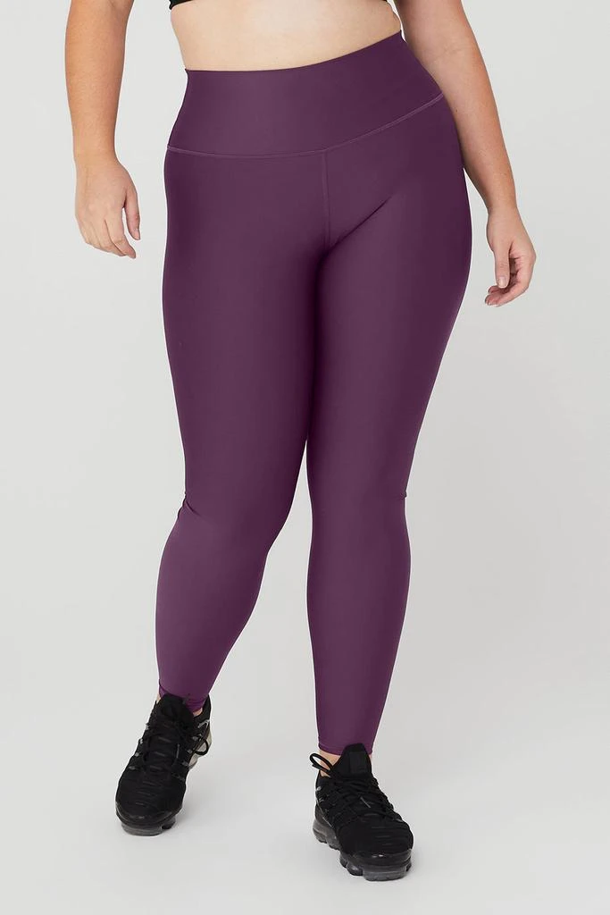 商品Alo|High-Waist Airlift Legging - Dark Plum,价格¥759,第5张图片详细描述