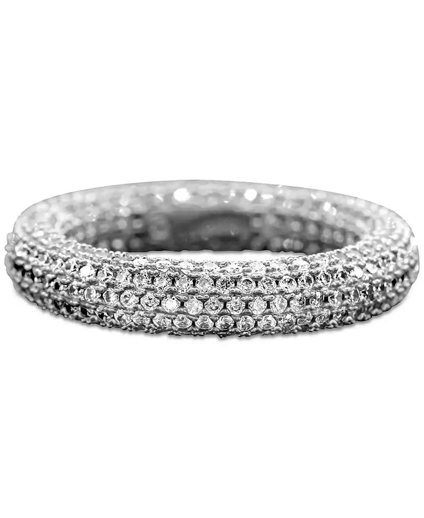 商品ADORNIA|Pavé Crystal Eternity Rounded Band Ring,价格¥221,第1张图片