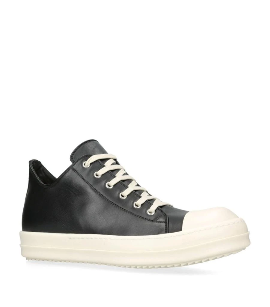 商品Rick Owens|Leather Classic Low-Top Sneakers,价格¥6579,第3张图片详细描述
