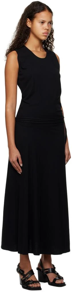 商品Lemaire|Black Belted Midi Dress,价格¥1384,第2张图片详细描述