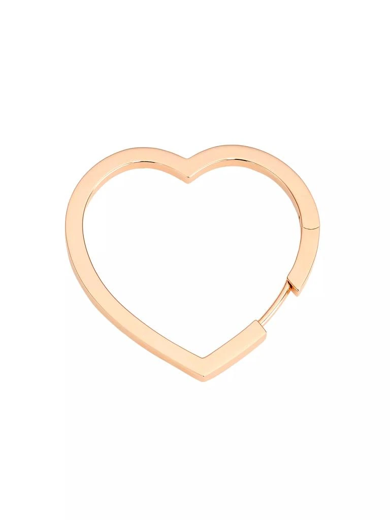 商品Repossi|Antifer 18K Gold Heart Large Single Hoop Earring,价格¥11935,第1张图片