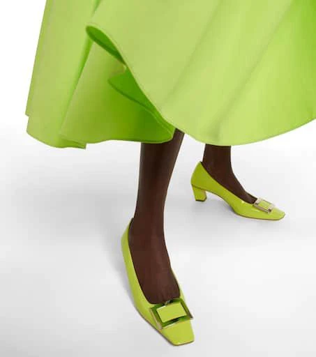 商品Roger Vivier|Belle Vivier漆皮高跟鞋,价格¥4879,第4张图片详细描述