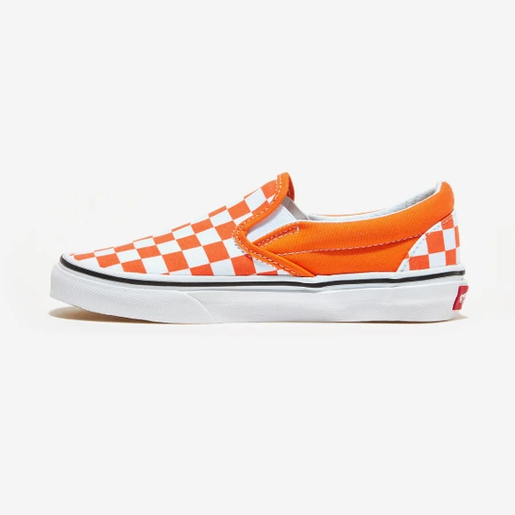 【韩国直邮|包邮包税】万斯 CLASSIC SLIP-ON  运动鞋 帆布鞋  VN000XG8AZZ (CHECKERBOARD) ORANGE TIGER/TRUE WHITE 商品