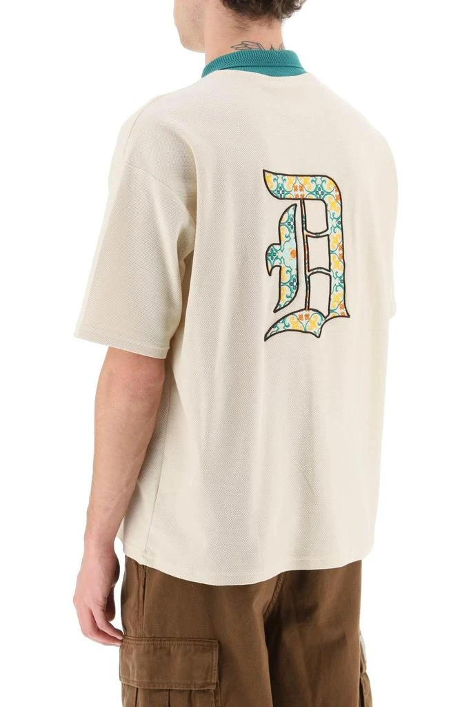 商品DROLE LE MONSIEUR|'LA CHEMISE PIQUÉ' EMBROIDERED LOGO SHIRT,价格¥769,第4张图片详细描述