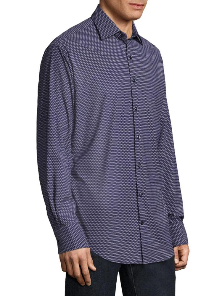 商品Peter Millar|Chex Print Shirt,价格¥506,第3张图片详细描述