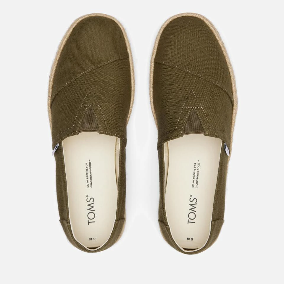 商品TOMS|TOMS MEN'S ALPARGATA ROPE 2.0 CANVAS ESPADRILLES,价格¥481,第4张图片详细描述