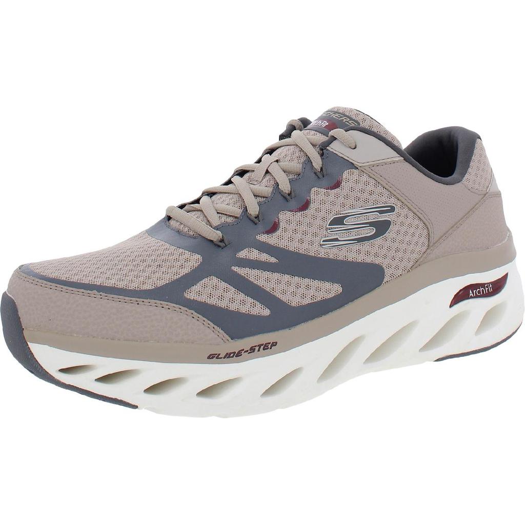 Skechers Mens Arch Fit Glide- Step Leather Lifestyle Athletic and Training Shoes商品第1张图片规格展示