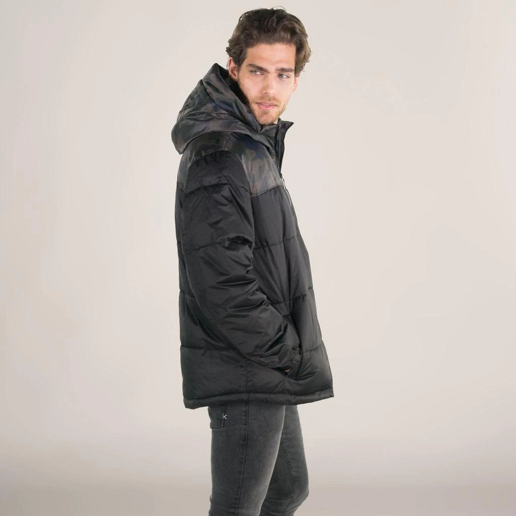 商品Members Only|Men's Twill Block Puffer Jacket,价格¥252,第5张图片详细描述