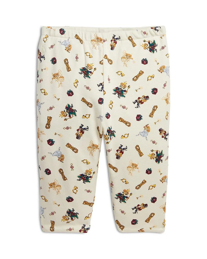 商品Ralph Lauren|Boys' Polo Bear Reversible Cotton Pants - Baby,价格¥185,第1张图片