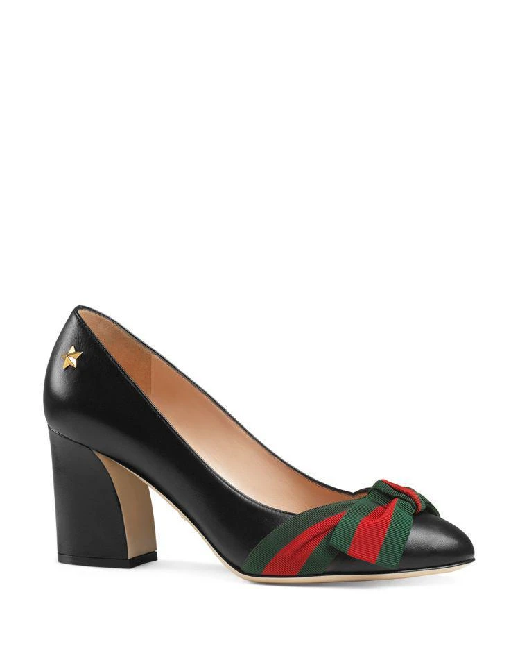 商品Gucci|Women's Aline Block Heel Pumps,价格¥5457,第1张图片