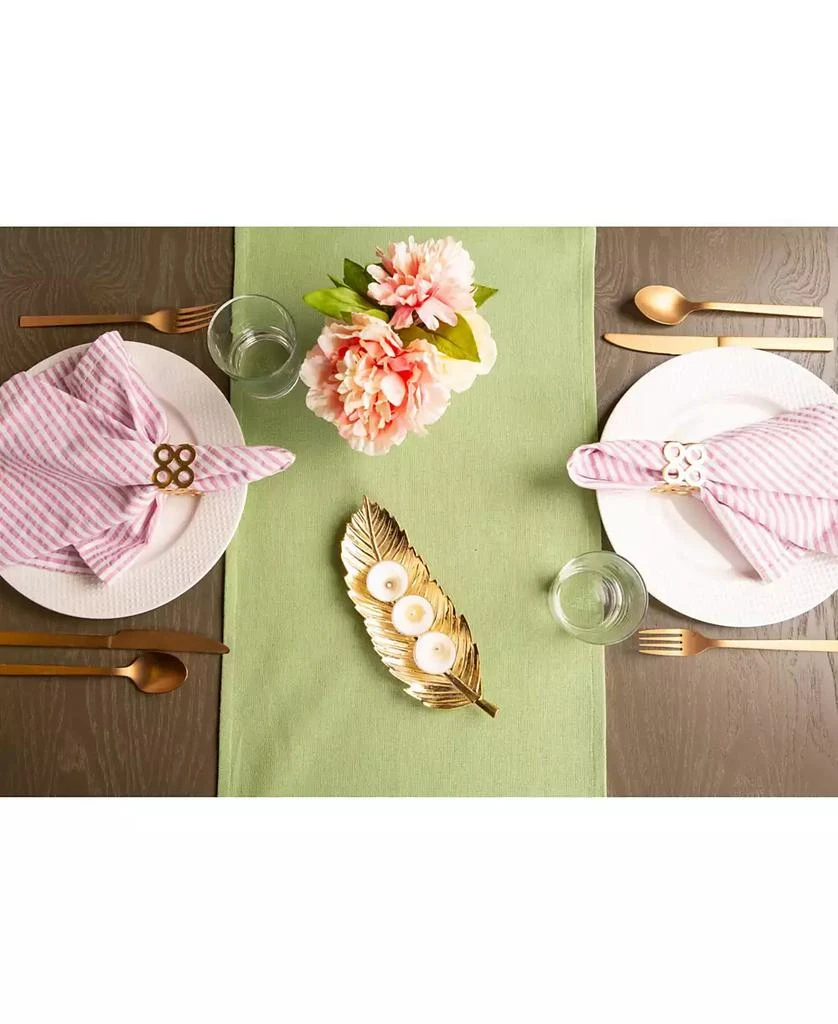商品Design Imports|Solid Heavyweight Fringed Table Runner,价格¥111,第5张图片详细描述