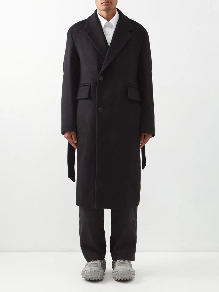 商品Wooyoungmi|Single-breasted wool-blend overcoat,价格¥9269,第1张图片