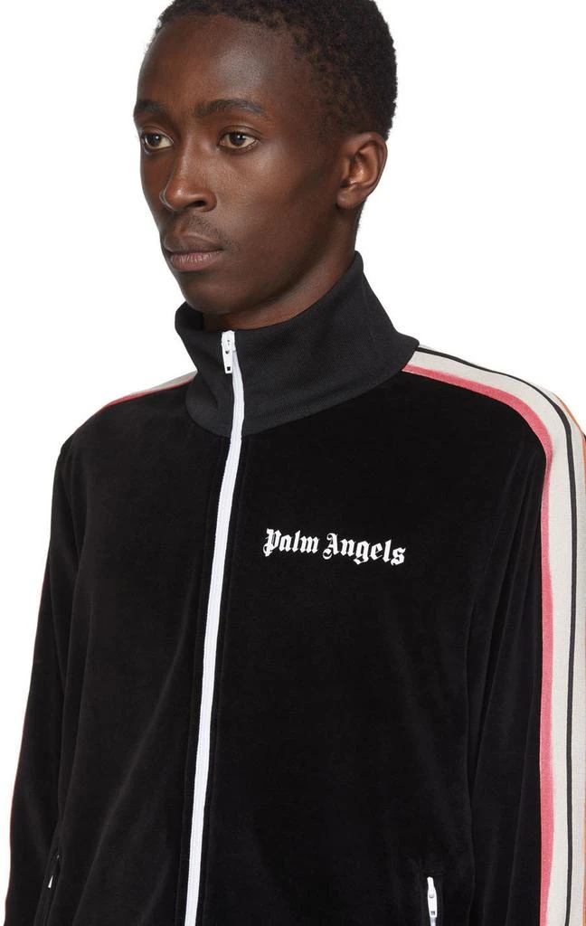 商品Palm Angels|Black Chenille Track Jacket夹克,价格¥2377,第4张图片详细描述