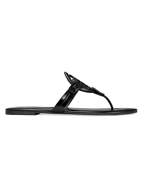 商品Tory Burch|Miller Soft Sandal, Patent Leather,价格¥1456,第1张图片