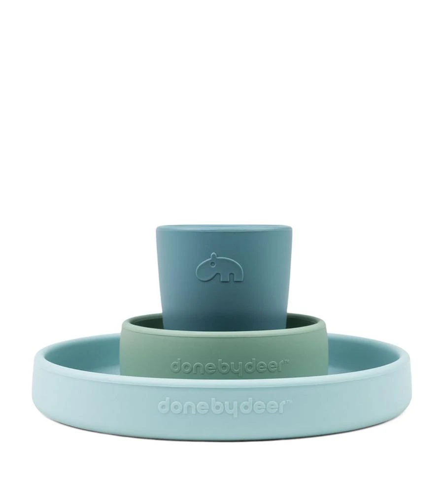 商品Done by Deer|Happy Clouds Dinner Set,价格¥274,第3张图片详细描述