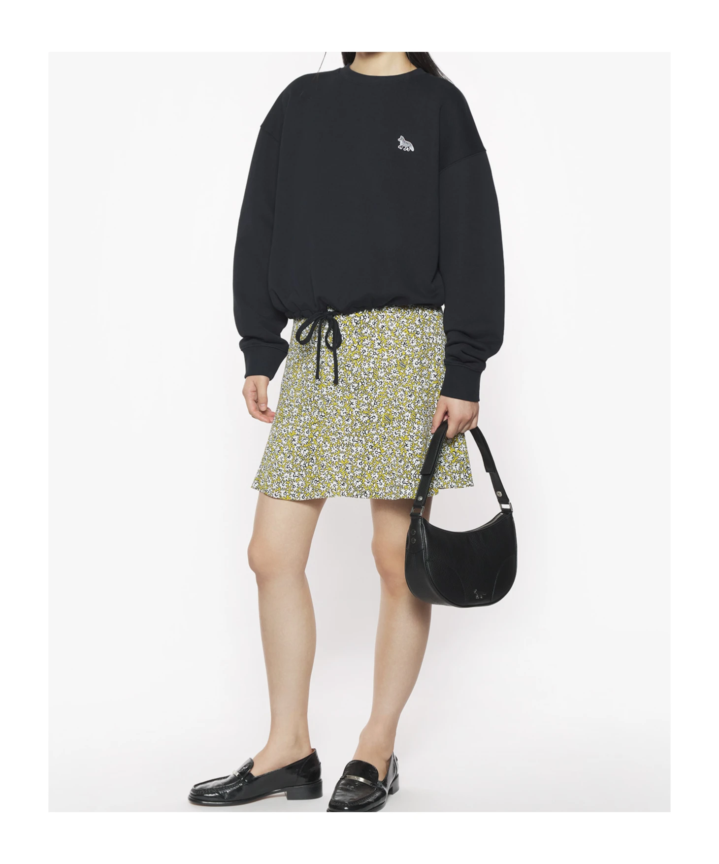 商品【商品预售7天】 Maison Kitsune|Maison Kitsune 女士针织毛衣 OW00302KM0325P199 黑色,价格¥1282,第6张图片详细描述