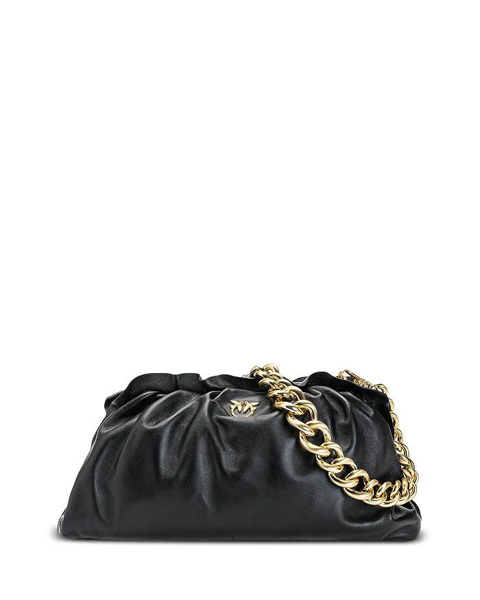 商品PINKO|Framed Leather Chain Clutch,价格¥2896,第4张图片详细描述