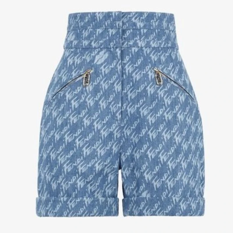 商品Fendi|FENDI 女士短裤 FLP763-AJK2-F1H3F,价格¥3985,第1张图片