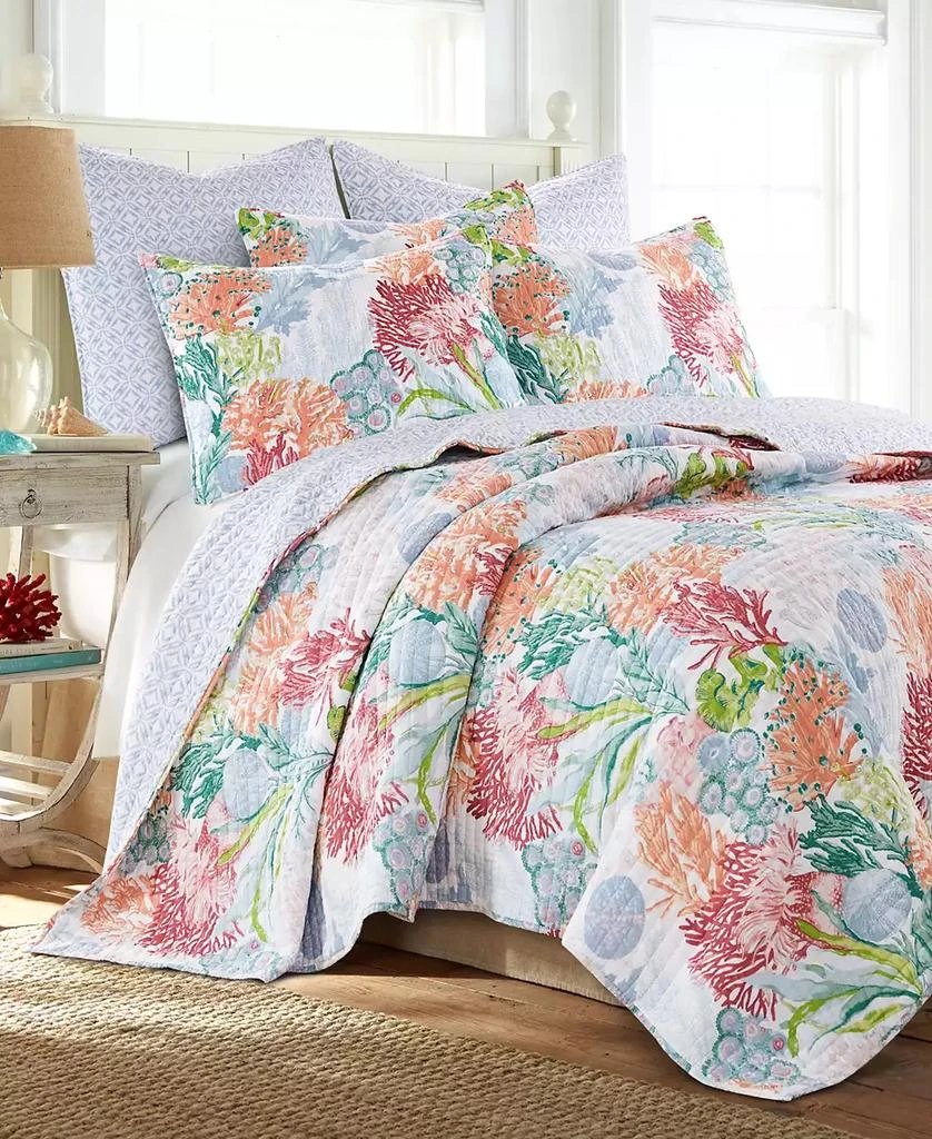 商品Levtex|Sunset Bay Reversible 3-Pc. Quilt Set,价格¥363,第2张图片详细描述