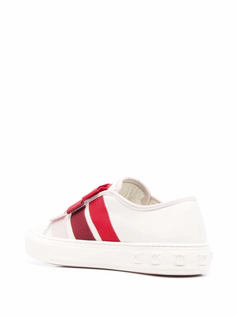 商品Salvatore Ferragamo|SALVATORE FERRAGAMO - Vara Leather Sneakers,价格¥6022,第2张图片详细描述