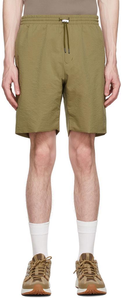 商品DESCENTE|Khaki Polyester Shorts,价格¥1343,第1张图片