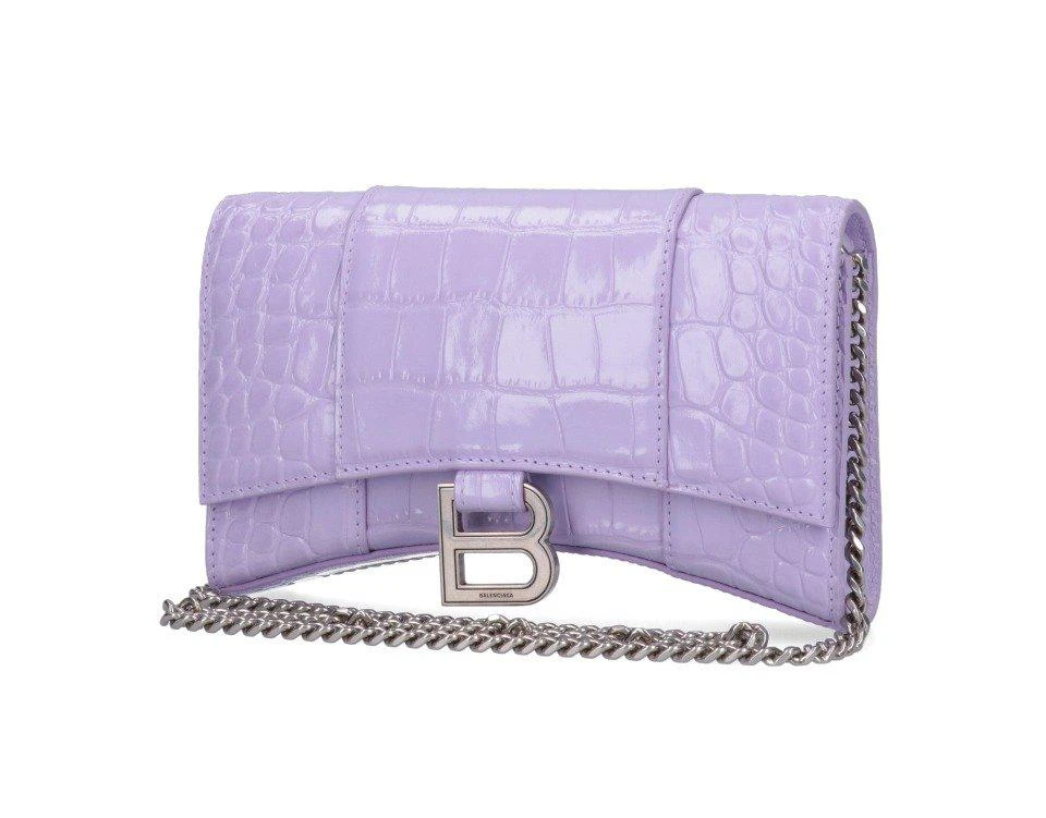 商品Balenciaga|Balenciaga Hourglass Chained Wallet,价格¥11415,第3张图片详细描述