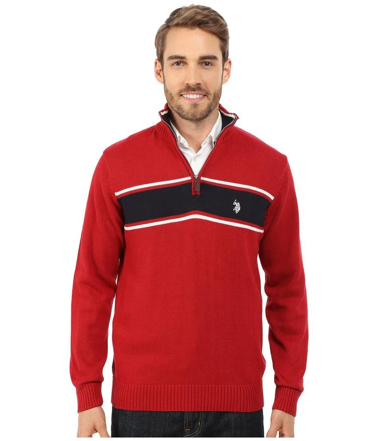 商品U.S. POLO ASSN.|1/4 Zip Sweater,价格¥240,第1张图片