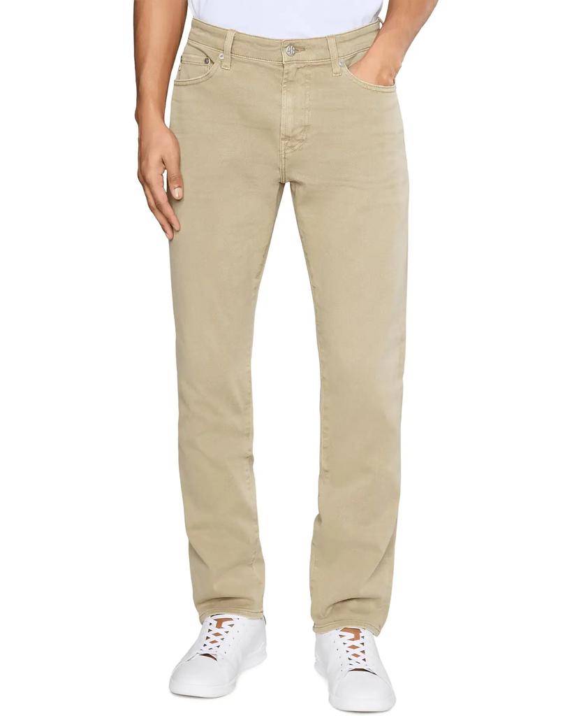 Men's AG Jeans Everett Slim Straight Jeans 7 Years Sulfur Valley Tan image 2