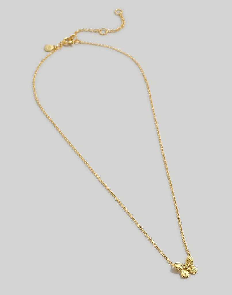 商品Madewell|Butterfly Pendant Necklace,价格¥167,第3张图片详细描述