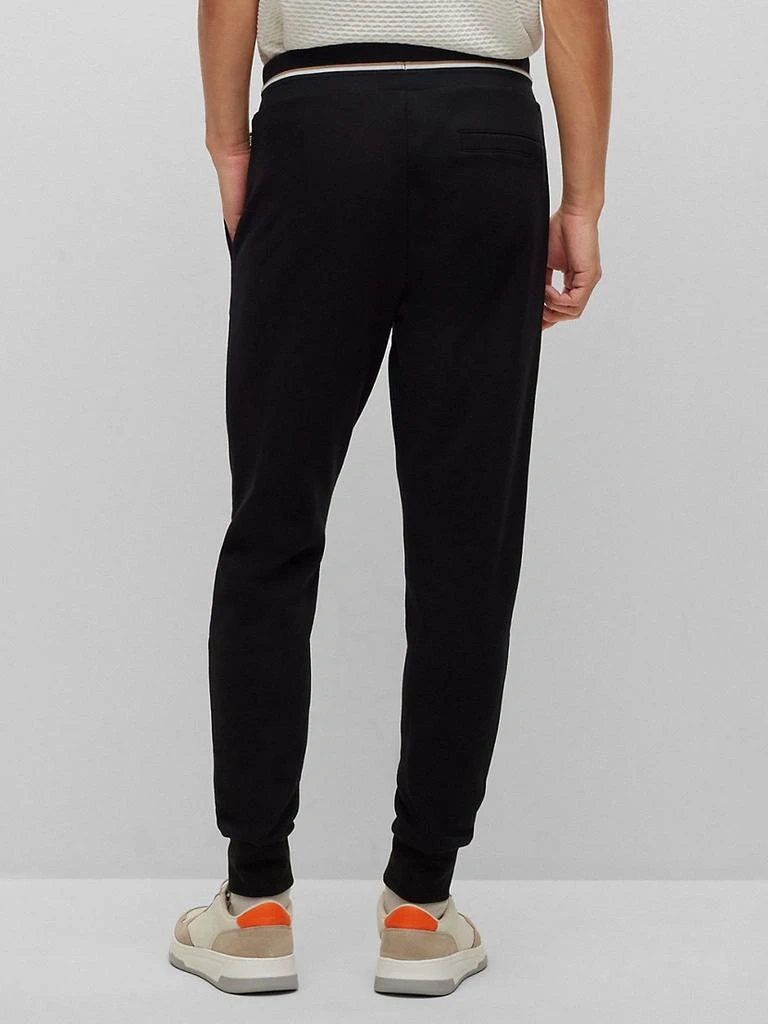 商品Hugo Boss|Organic-Cotton Tracksuit Bottoms With Signature-Stripe Waistband,价格¥661,第5张图片详细描述