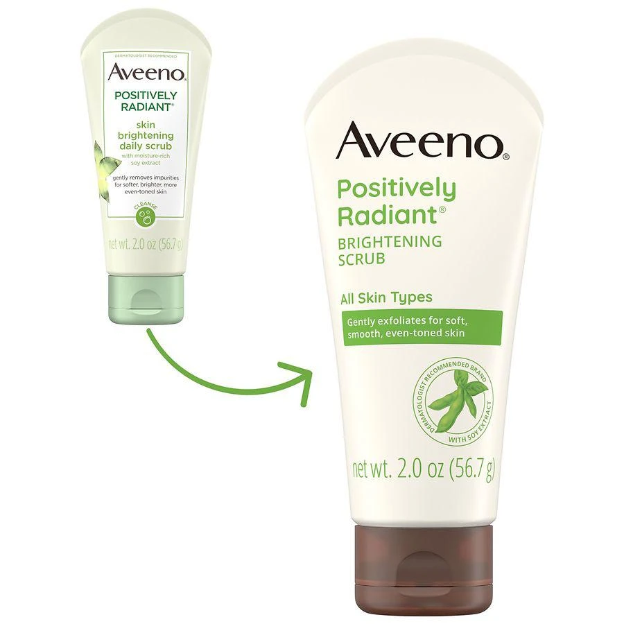 商品Aveeno|Positively Radiant Skin Brightening Daily Scrub,价格¥34,第2张图片详细描述