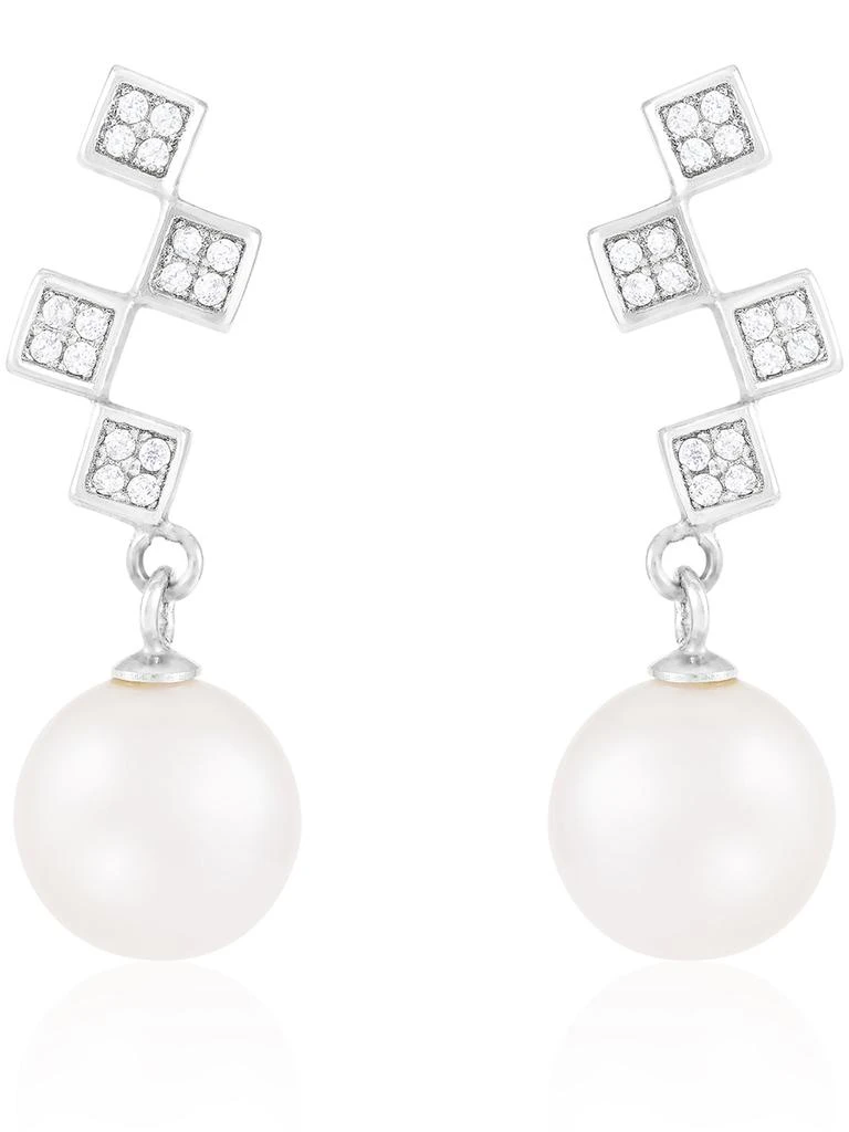 商品Splendid Pearls|Pearl Earrings,价格¥521,第2张图片详细描述