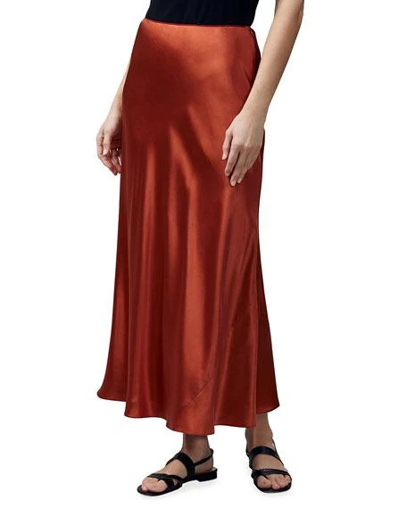 商品Lafayette 148 New York|Guthrie Luxe Charmeuse Skirt,价格¥1215,第2张图片详细描述