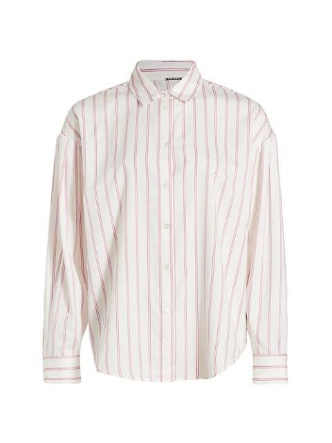 Cotton Striped Shirt商品第1张图片规格展示