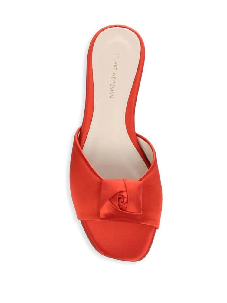 商品Stuart Weitzman|Rose Satin Sandals,价格¥1276,第4张图片详细描述