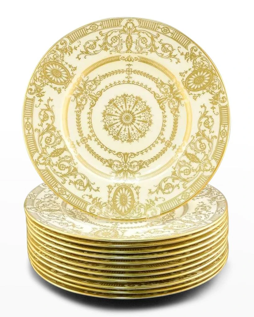 商品Devonia Antiques|Antique Dinner Plates, Set of 12,价格¥24990,第2张图片详细描述