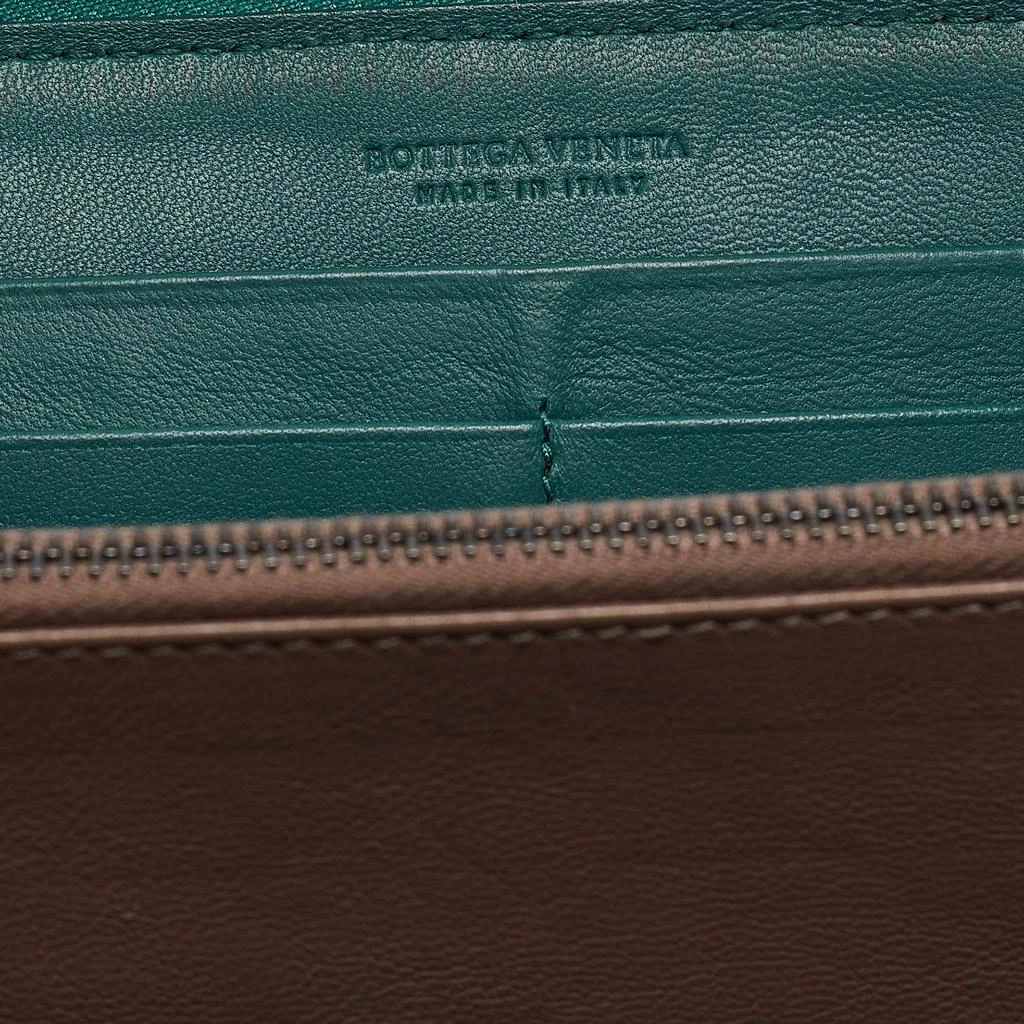 Bottega Veneta Dark Green Intrecciato Leather Continental Wallet 商品