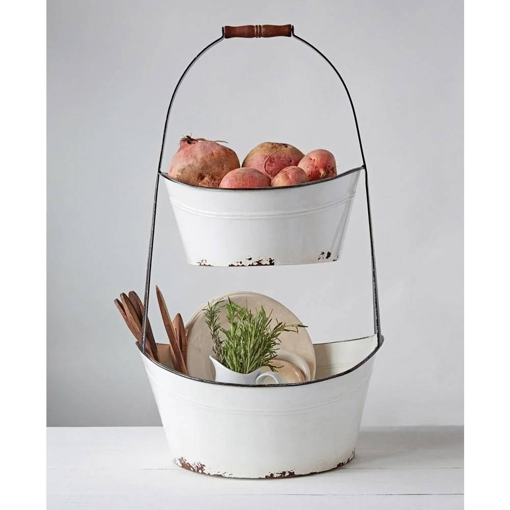 商品3R Studio|Metal 2-Tier Bucket,价格¥1174,第2张图片详细描述