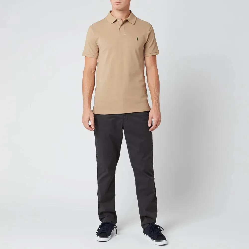 商品Ralph Lauren|Polo Ralph Lauren Men's Slim Fit Mesh Polo Shirt,价格¥542,第3张图片详细描述