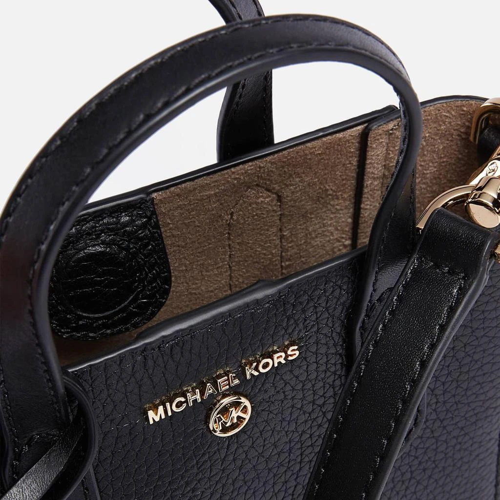 商品Michael Kors|MICHAEL Michael Kors Women's Sinclair XS Tote Bag - Black,价格¥911,第5张图片详细描述