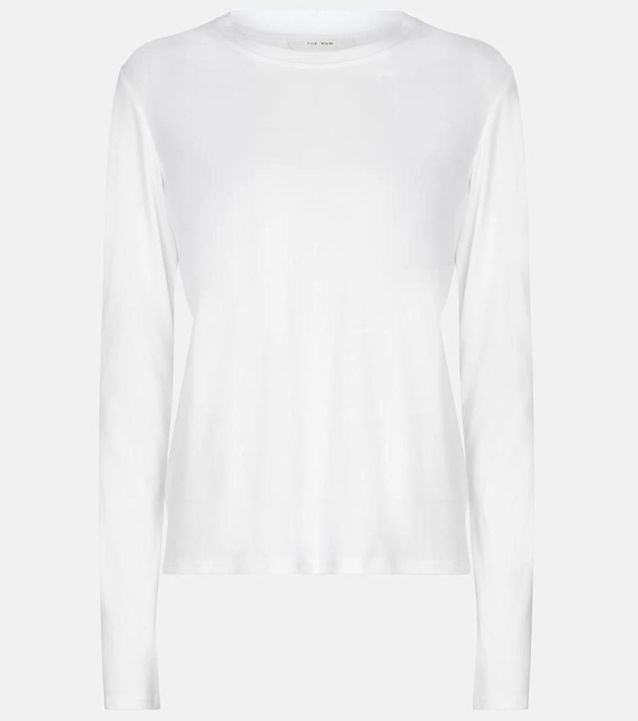 商品The Row|Shermann cotton-jersey top,价格¥3508,第1张图片