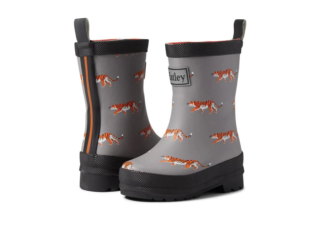 商品Hatley|Roaming Tigers Matte Rain Boots (Toddler/Little Kid),价格¥297,第1张图片